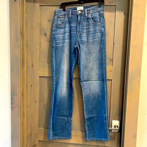 Frame women's jeans size 27 High waisted 13 rise, inseam